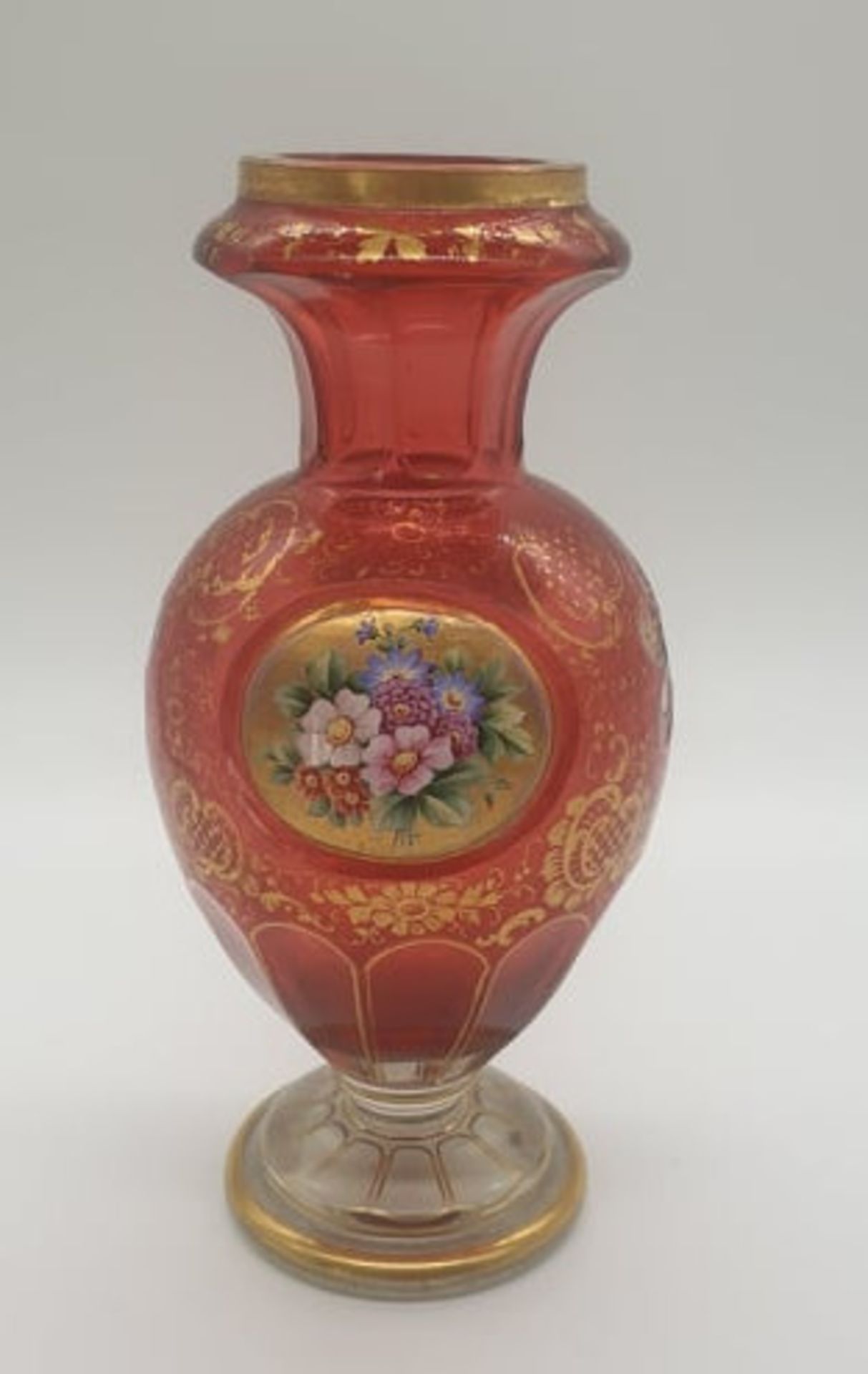 Bohemian Baluster Vase