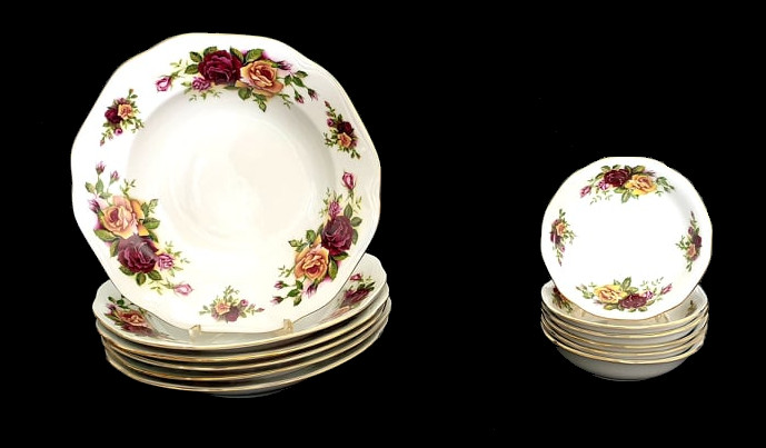 Bohemia Carlsbad Porcelain | 50 Pieces - Image 4 of 7