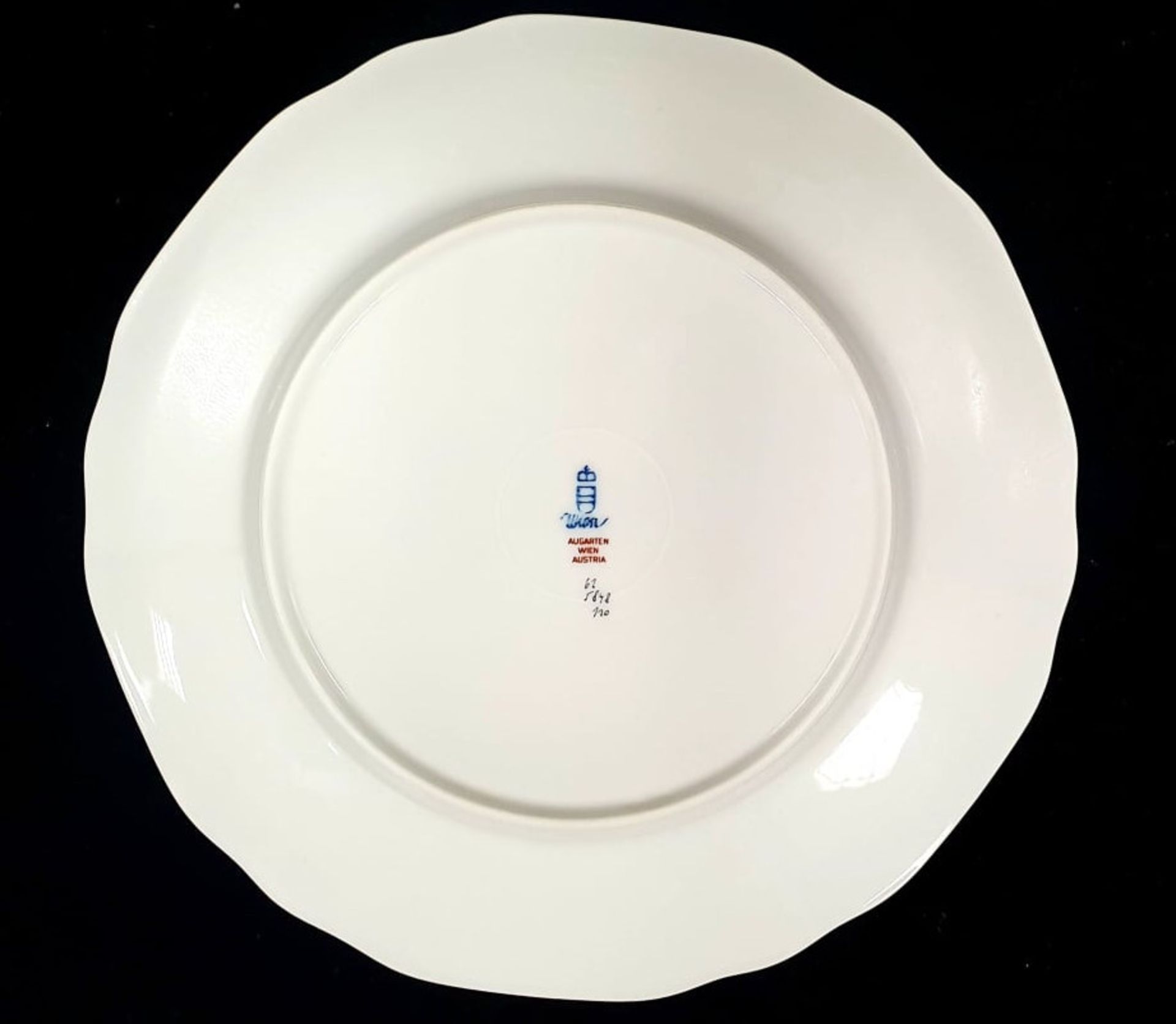 Augarten | Prince Eugene | 6x Dinner Plates - Image 2 of 2