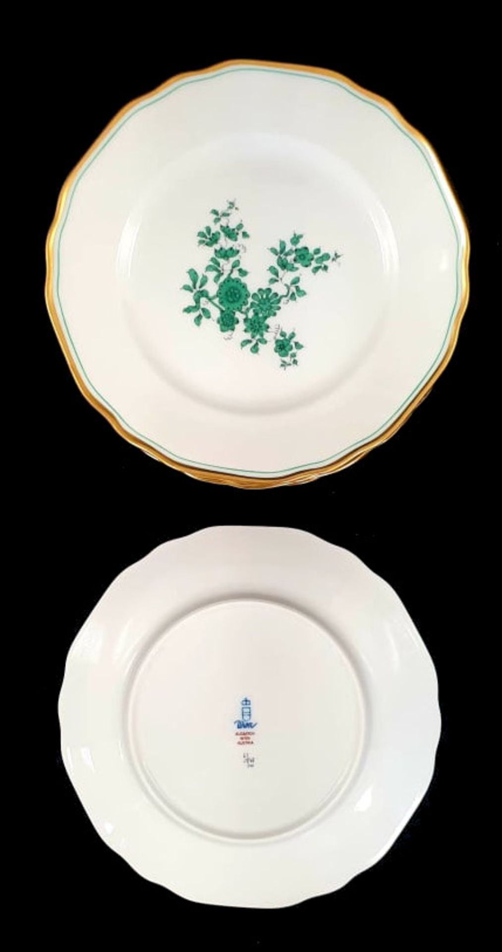 Augarten | Prince Eugene | 6x Dessert Plates - Image 2 of 2
