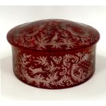 Red Lidded Bowl