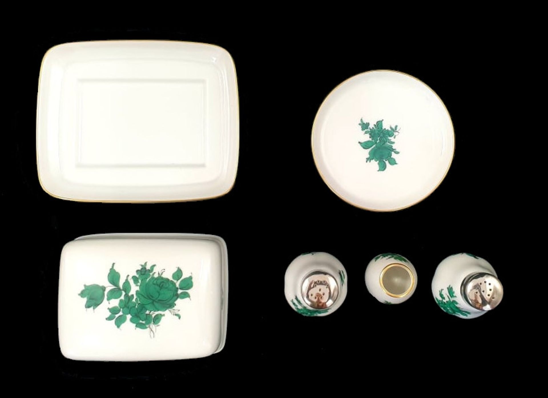 Augarten Butter | Salt & Pepper | Maria Theresia | 6 Pieces - Bild 2 aus 3