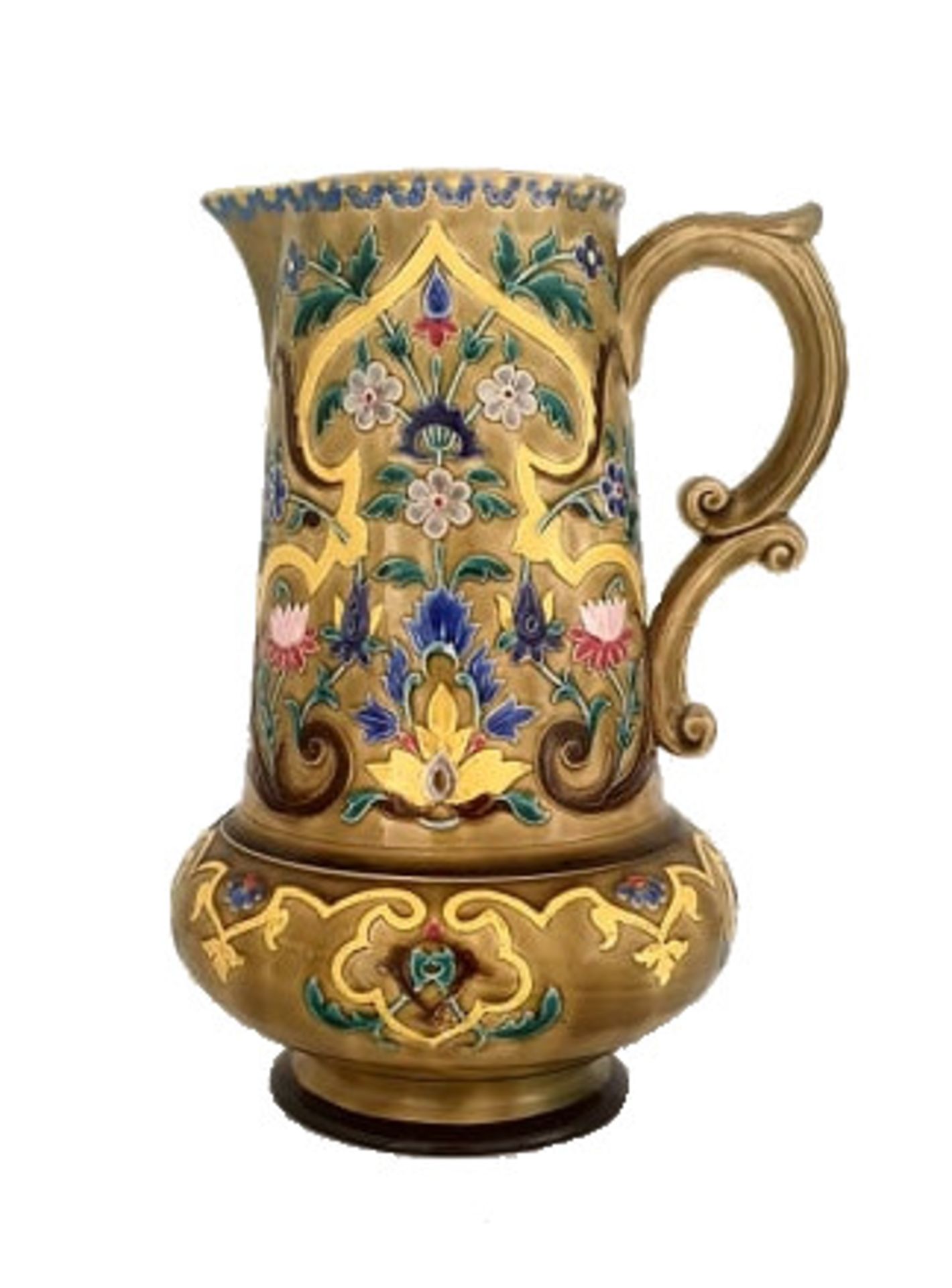 Mojolica Jug | Bohemian | Jugendstil