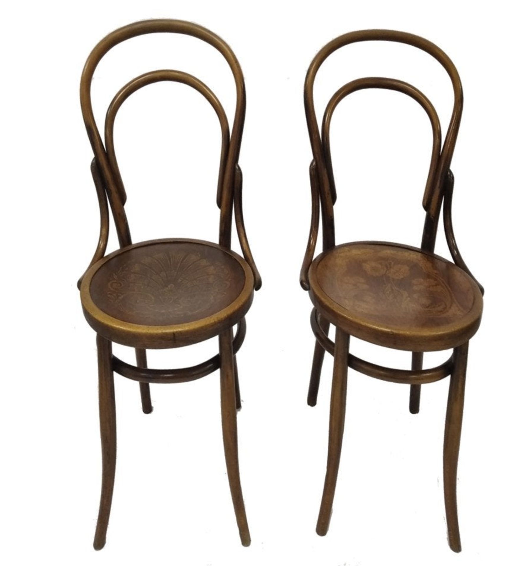 2 Chairs | Beech | Art Nouveau