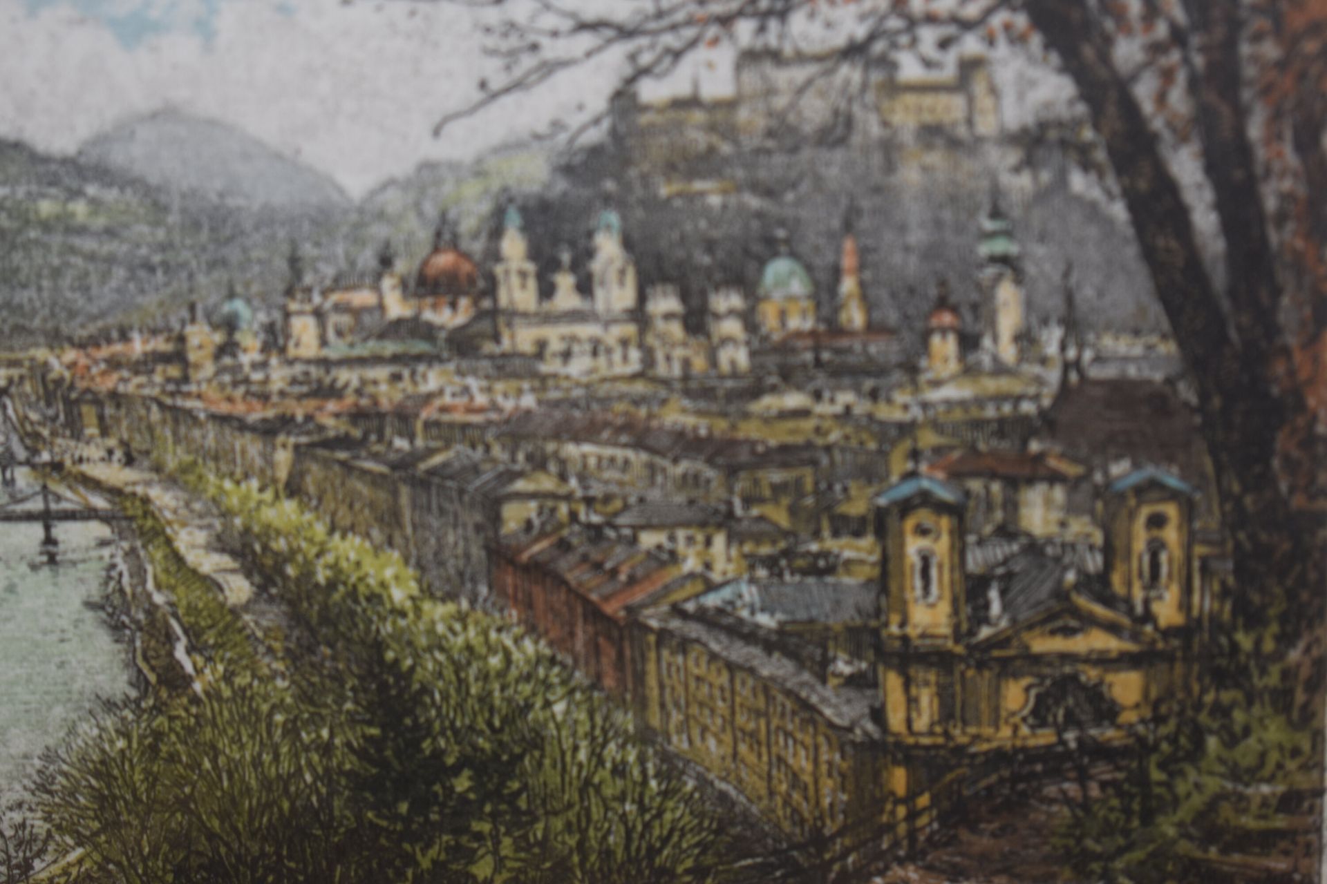 Robert Kasimir | Salzburg | Color Etching - Bild 2 aus 4