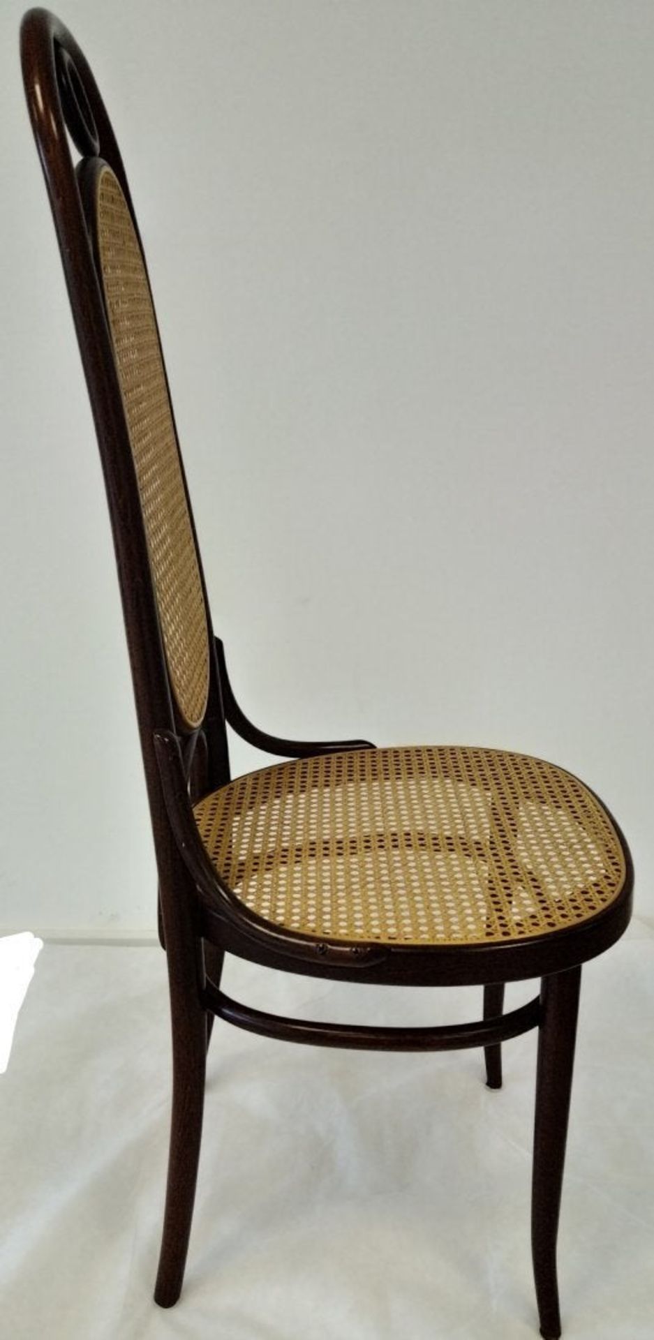 Thonet set | Extandable table & Set of 4 Thonet chairs, Nr.17 - Image 7 of 10