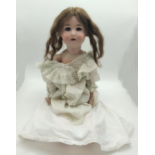 Large German Porcelain Doll | Adolf Wislizenus AWW