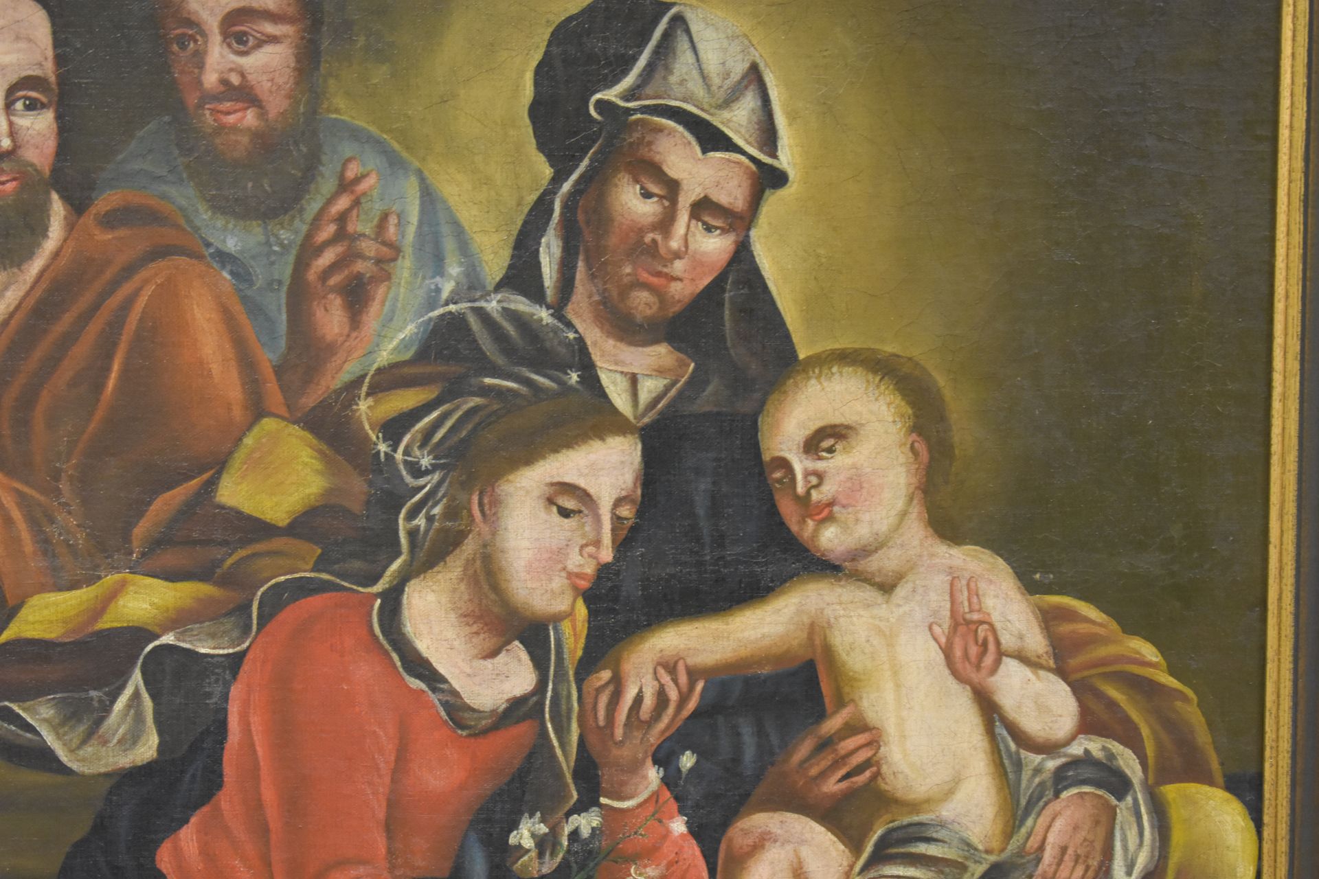 19th Century | Holy Family | Oil on Canvas - Image 3 of 7