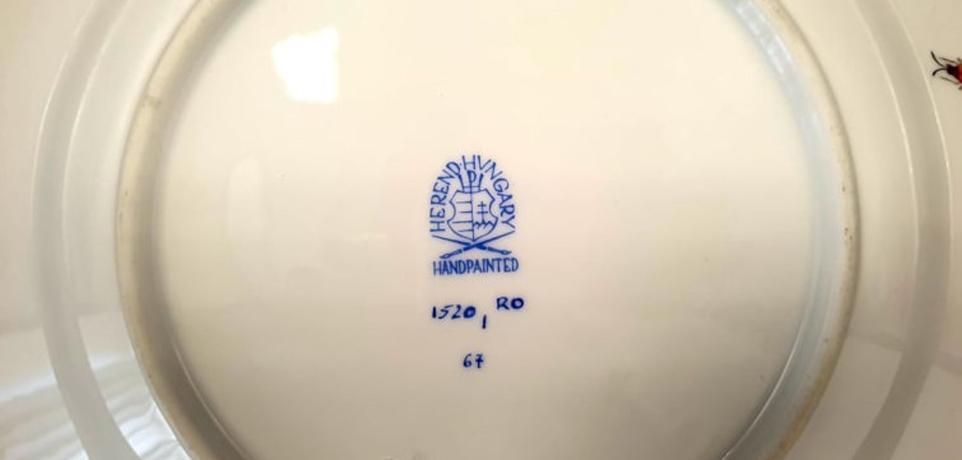 Herend | 6x Side - Plates | Ø 20.5 cm | Rothschild - Image 3 of 3