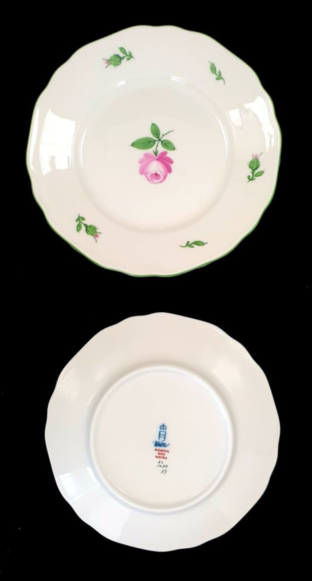 Augarten Wiener Rose | 26 Pieces - Image 19 of 24