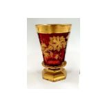 Pokal | Cranberry & Gilt