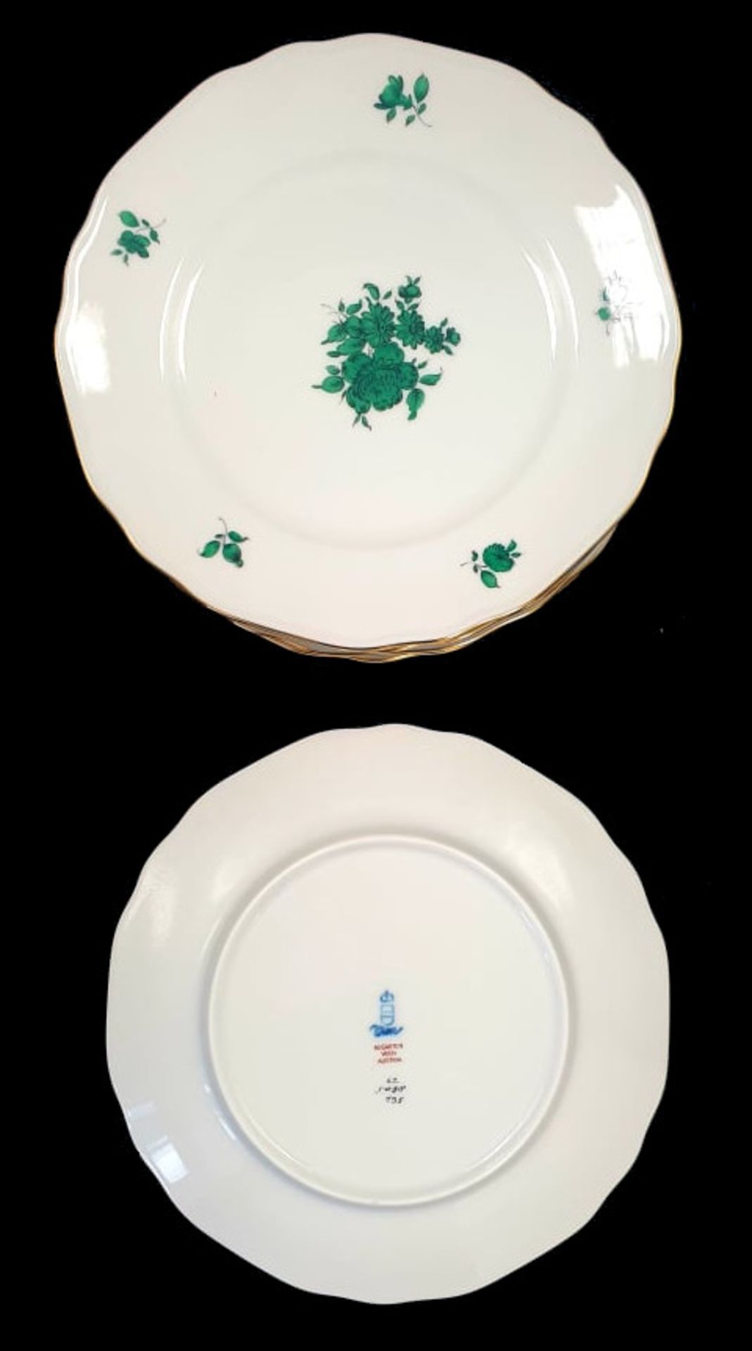 Augarten | 6 Side Plates | Maria Theresia - Image 2 of 3