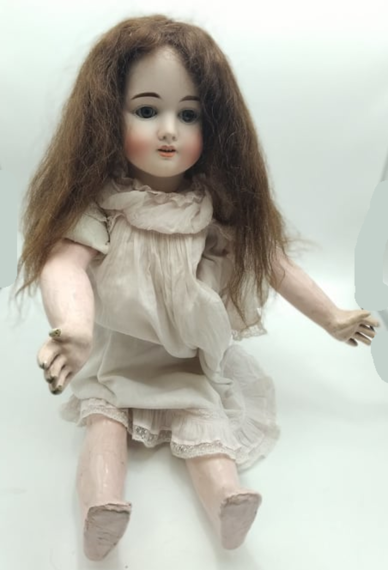 Large German Porcelain Doll | Late 19th Cent.