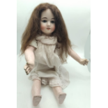 Large German Porcelain Doll | Late 19th Cent.