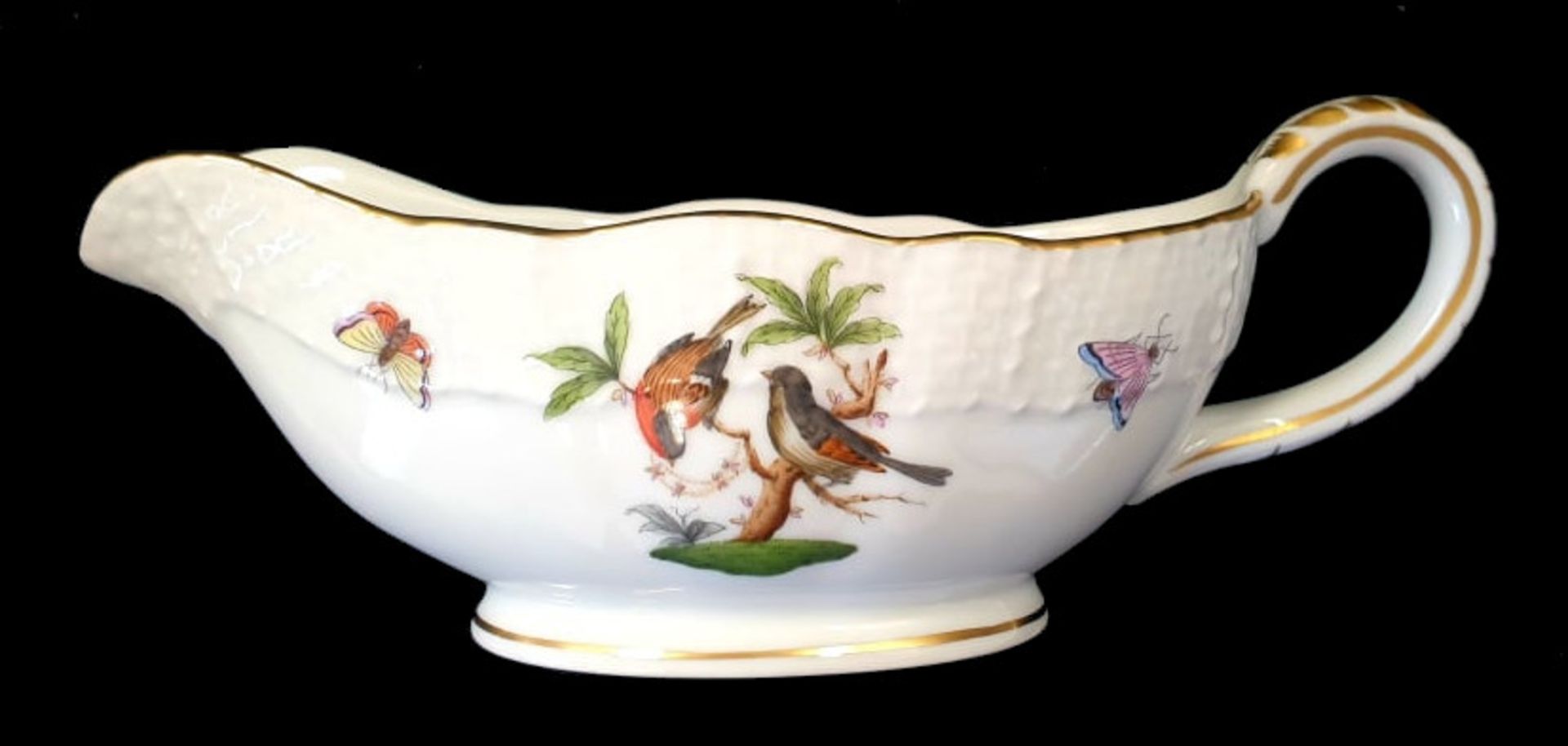 Herend | Saucier & Pot | Rothschild Bird - Bild 4 aus 8