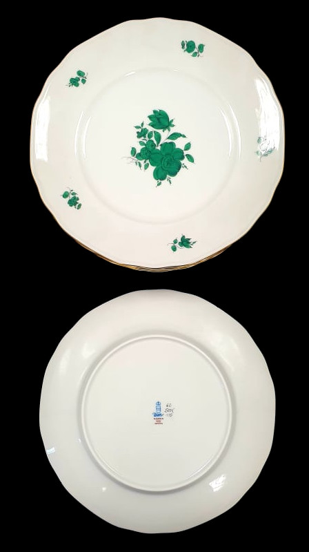 Augarten | Maria Theresia | 6 Bread Plates - Image 2 of 3