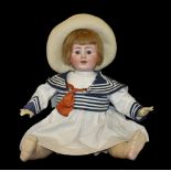 Large German Porcelain Doll | Alt, Beck & Gottschalck