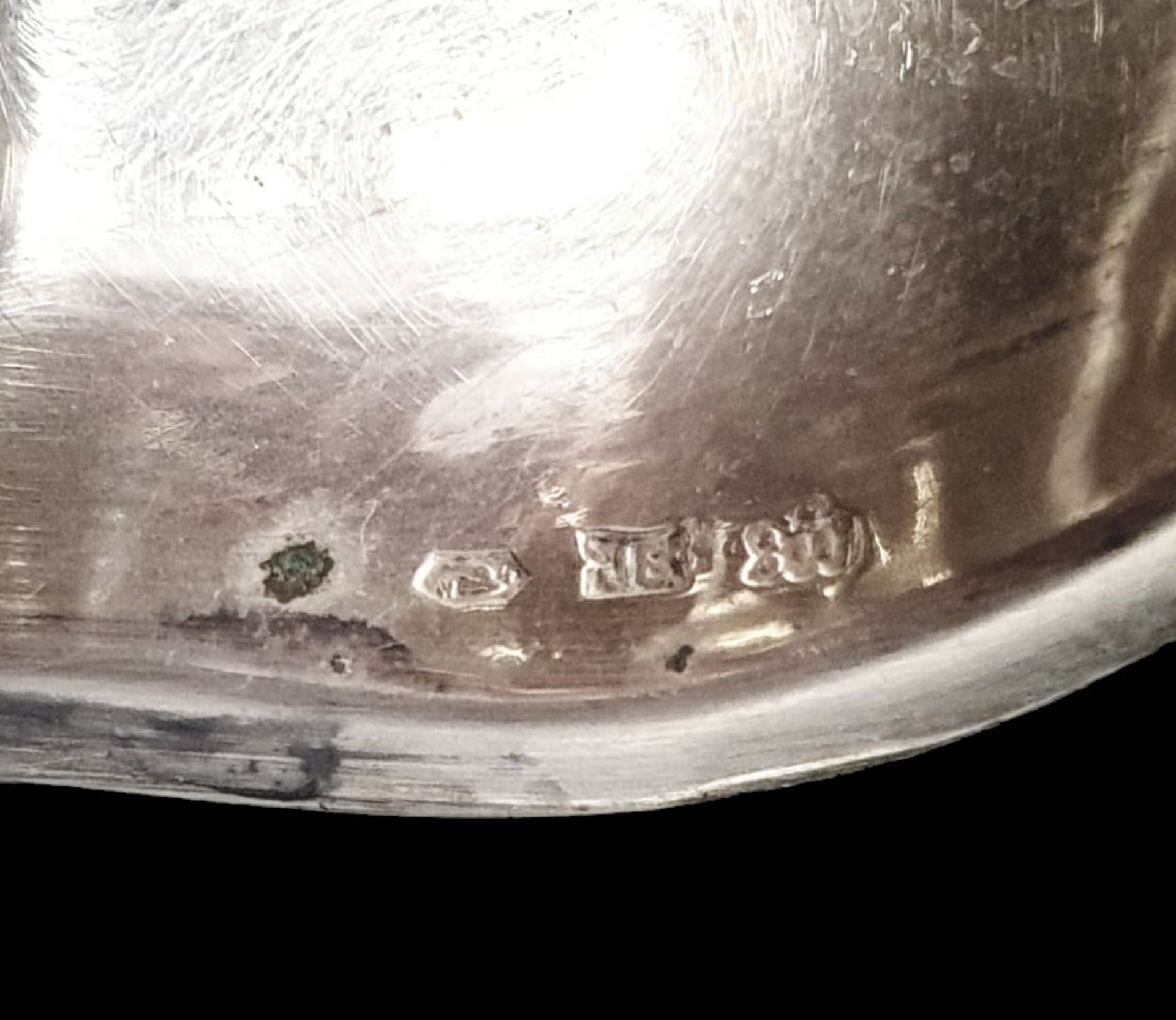 Silver dish | Austrian Silver | Rare Coin 1642 - Image 5 of 5