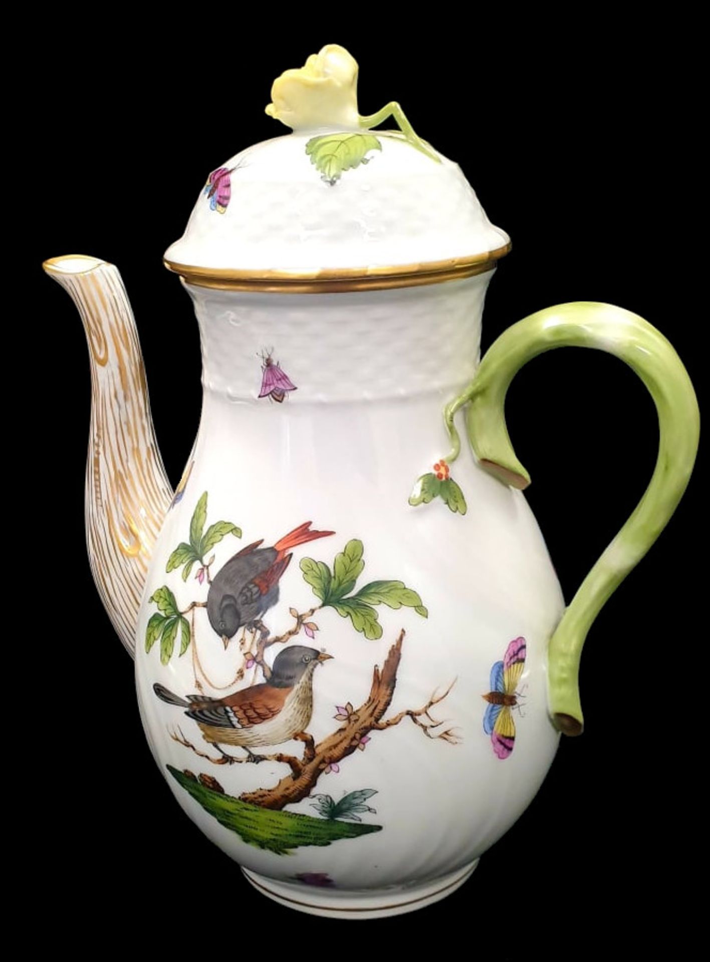 Herend | Rothschild Birds | 17 Pieces Coffee Set - Image 5 of 11