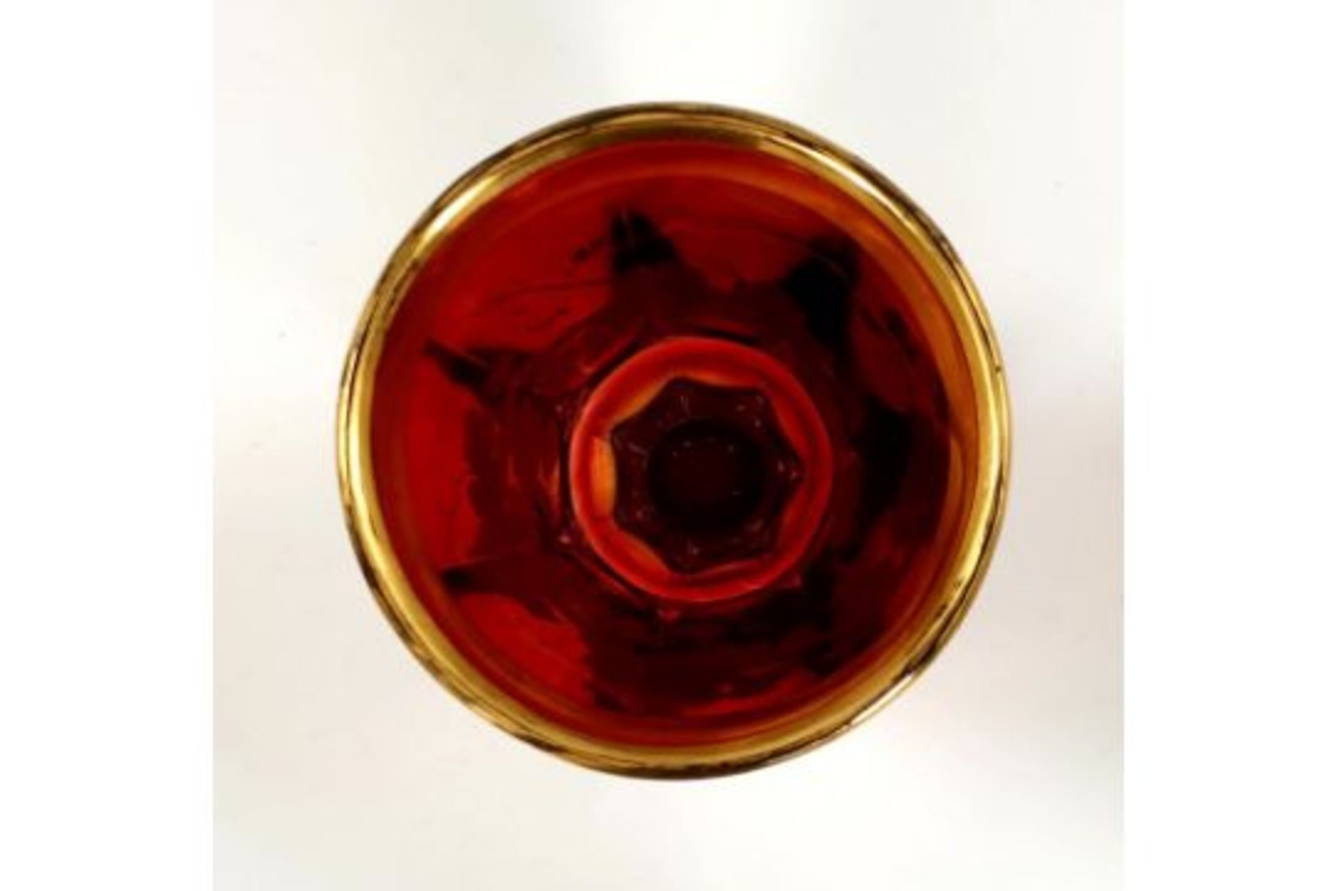 Pokal | Cranberry & Gilt - Image 4 of 4