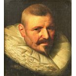Altmeisterportrait Mann mit Renaissancekrause