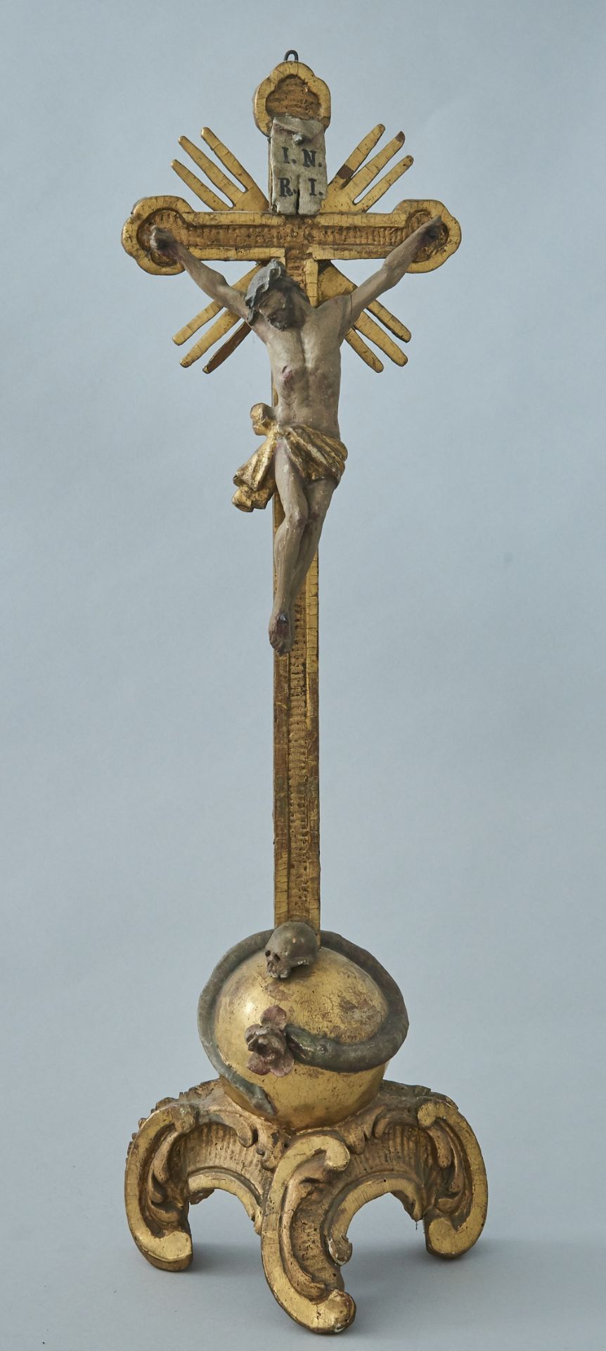 Standkreuz mit Corpus Christi 18. Jhdt.