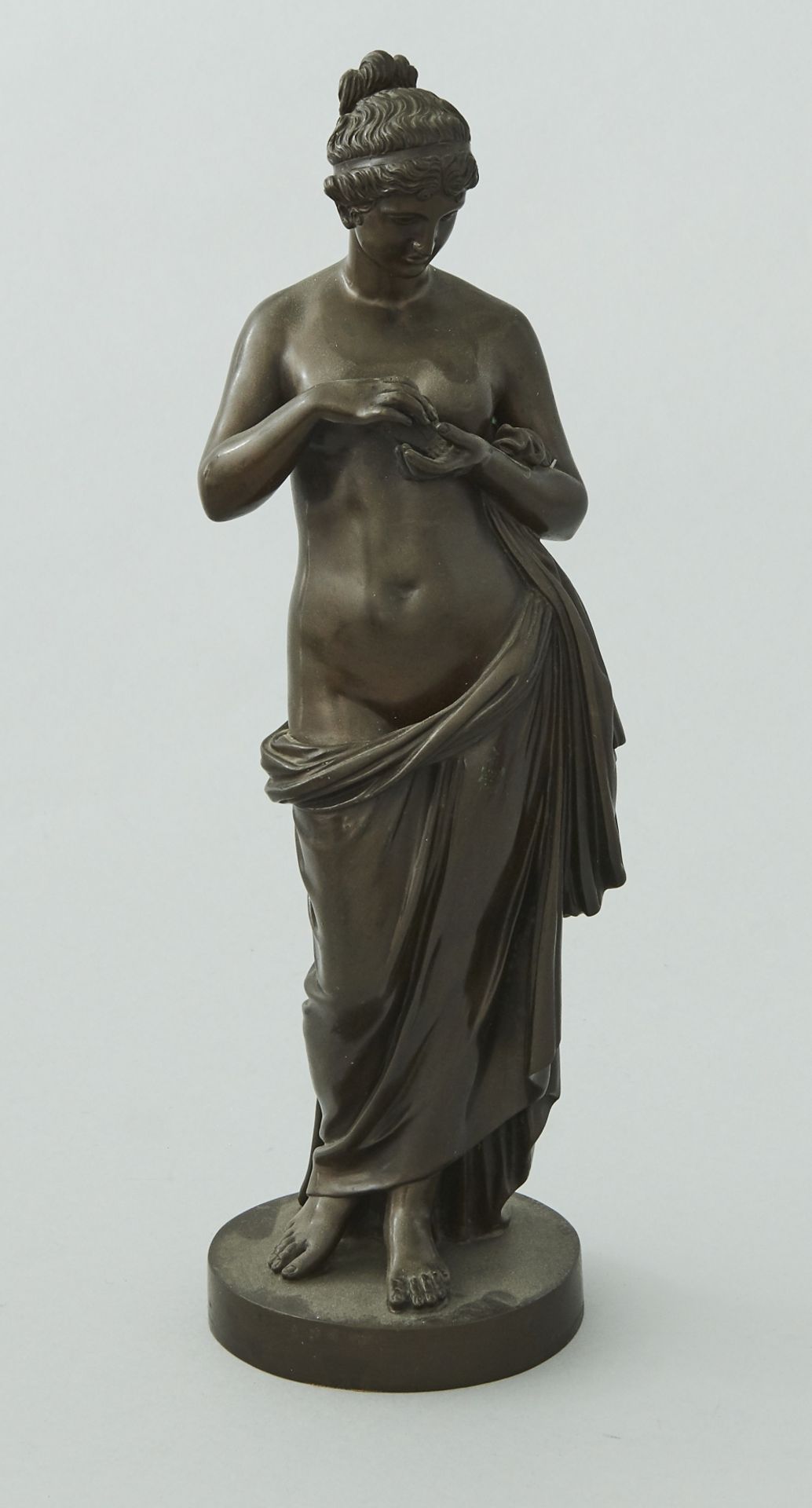 Bronzeskulptur Dame 19. Jhdt.