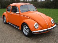 1975 VW 1300 Beetle 4,055 miles from new