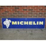 Large Michelin Tyres Metal Sign