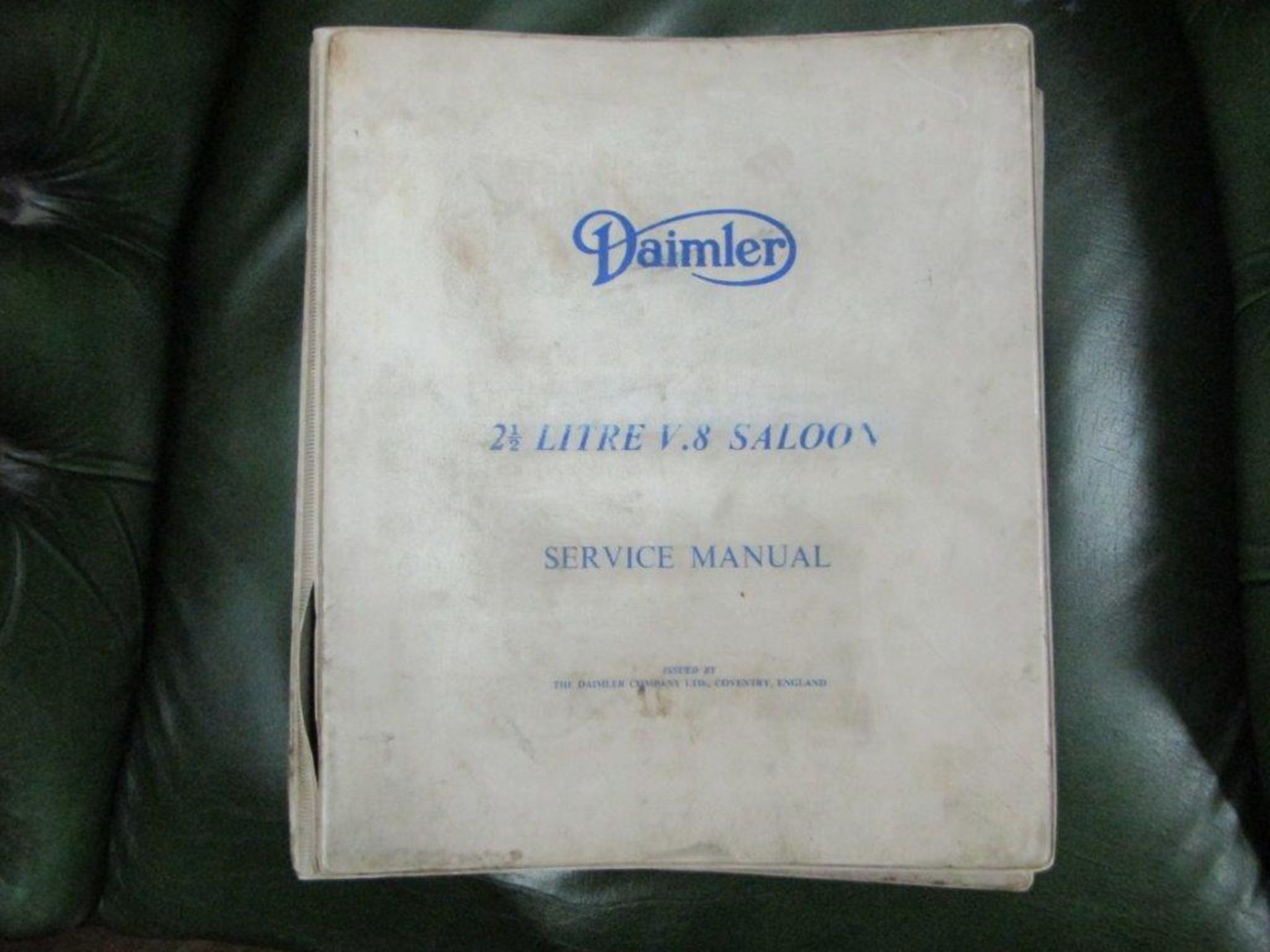 Daimler 250 V8 Factory service manual