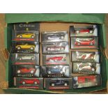 A collection of Boxed Model Ferraris