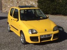 2001 Fiat Seicento Schumacher Edition