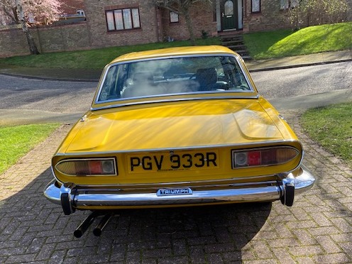 1976 Triumph Stag 3.0 Yellow - Image 5 of 6