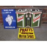 3 modern reproduction small signs
