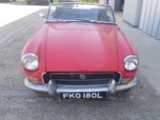 1972 MG B Roadster