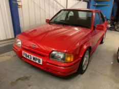 1988 Ford Escort RS Turbo