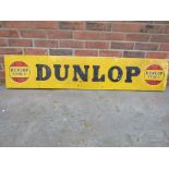 Vintage Dunlop Stock aluminium sign