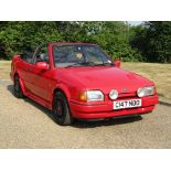 1986 Ford Escort 1.6i Cabriolet