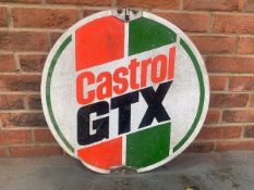 Castrol GTX circular spinning sign