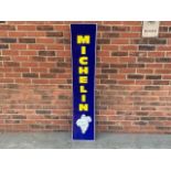 Large Michelin aluminium sign