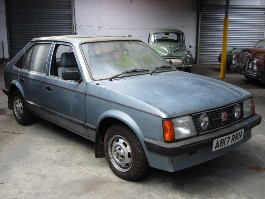 1984 Vauxhall Astra 1.3S 33,519 miles from new