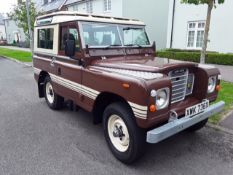 1982 Land Rover 88 County Station Wagon Series III"