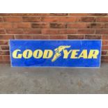 Goodyear Tyres Aluminium Sign