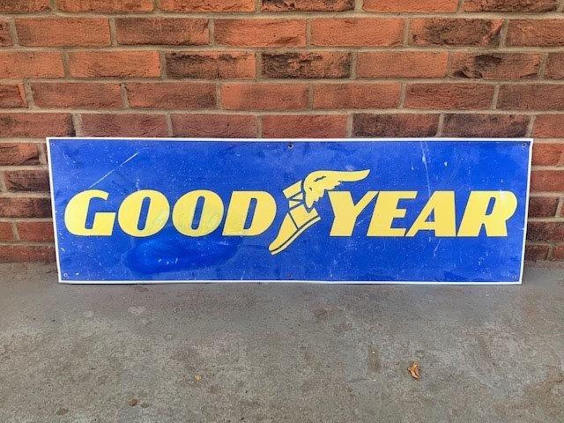 Goodyear Tyres Aluminium Sign