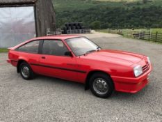 1983 Opel Manta 1.8GT 13,990 miles from new