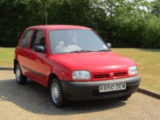 1993 Nissan Micra 1.0 L 2,970 miles from new