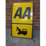 AA Breakdown Service sign