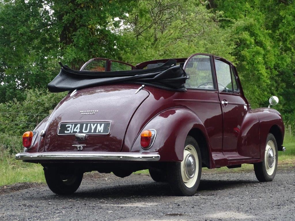1960 Morris Minor 1000 Convertible - Image 7 of 9