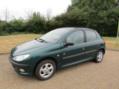 2000 Peugeot 206 1.4 Roland Garros Auto