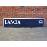 Original Lancia Main Dealer Advertising Sign